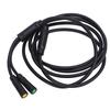 Cable Conector de Bicicleta Eléctrica 4.9 pies Resistente al Agua Controlador a Pantalla Acelerador Faro