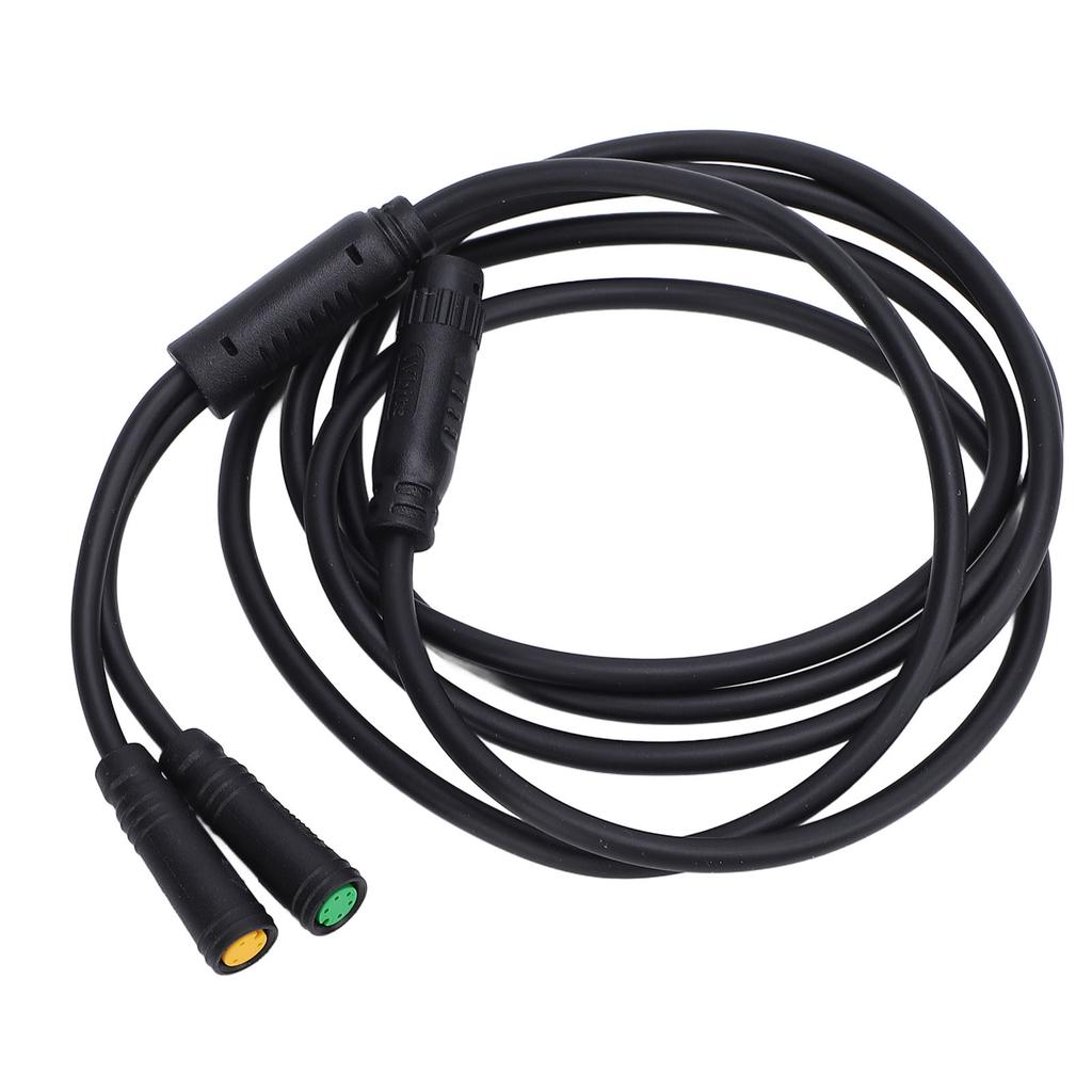 Cable Conector de Bicicleta Eléctrica 4.9 pies Resistente al Agua Controlador a Pantalla Acelerador Faro