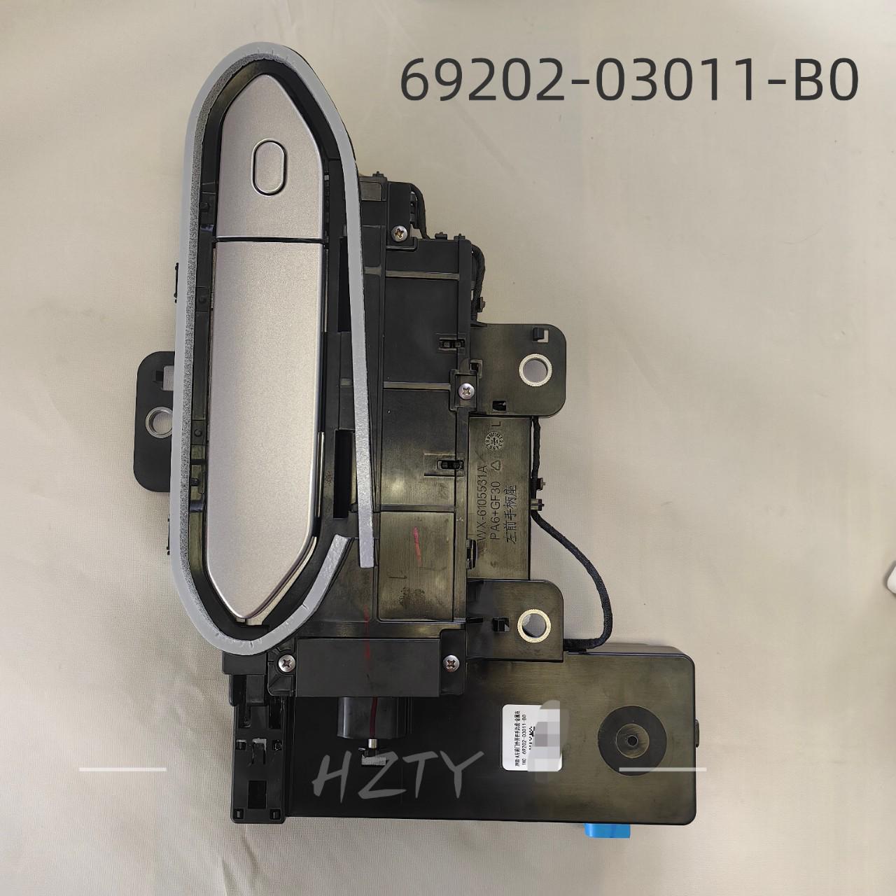 Передняя внешняя ручка двери в сборе с основанием для Toyota BZ3: 69201-03010/69202-03010 69201-03010-B0 Right, 69202-03010-B1 Left