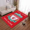 Liverpool Football Club Logo Red Theme Rug Non-slip rug suitable for living room and bedroom sofas.