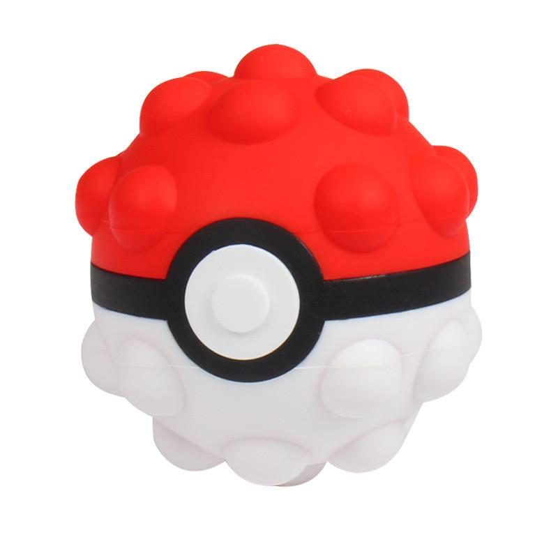 Push Bubble Silicone Ball 3D Pressure Push  Bouncing Ball Tress Silicone Decompression Sensory Toys For Stress Relief