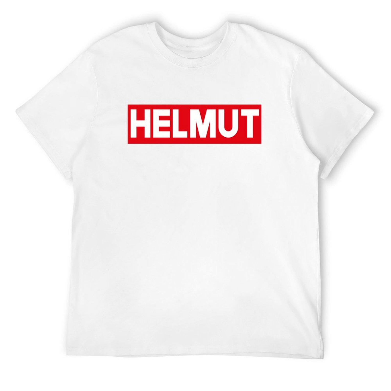 

HELMUT Футболка базовая футболка affliction shirts топы больших размеров винтажные футболки для мужчин хлопок S