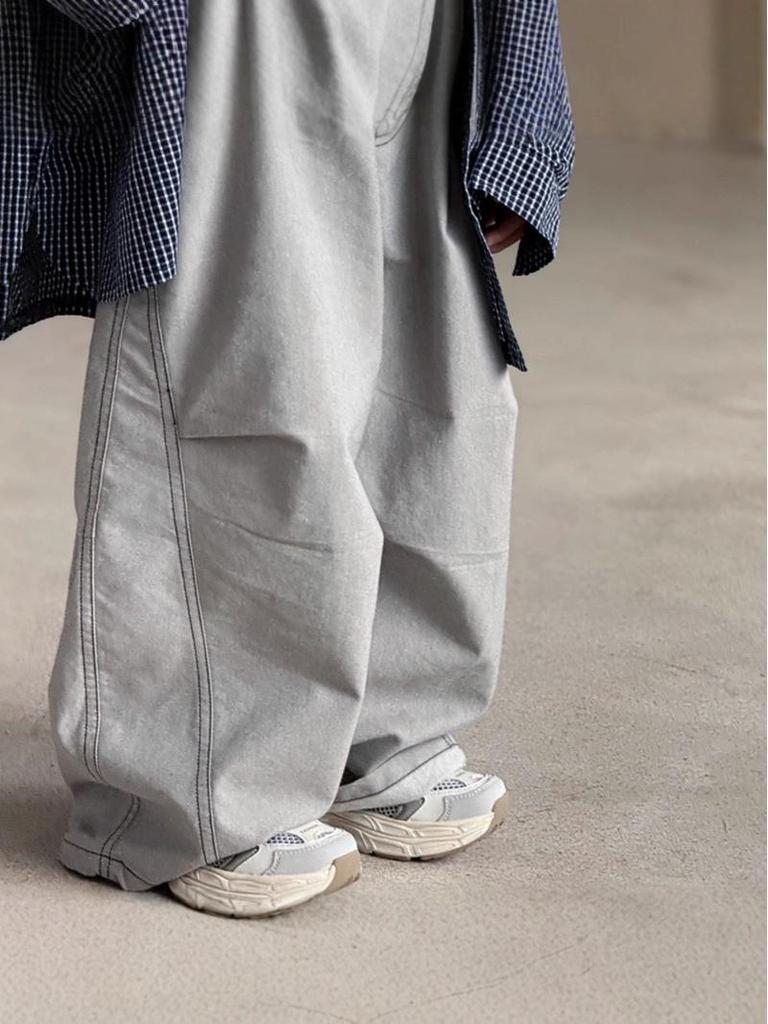 Children's Spring Loose Casual Solid Color Pants