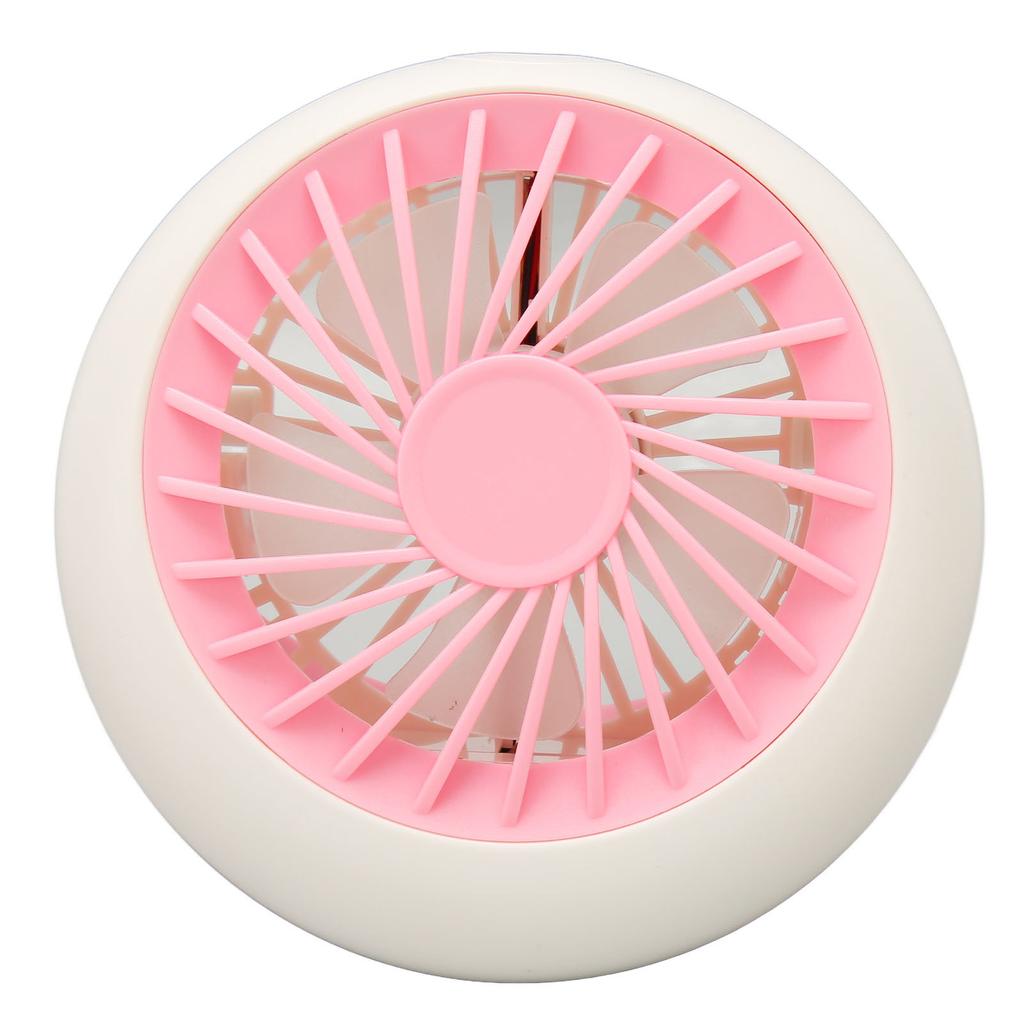 USB Desk Fan Multifunction 3 Speeds Quiet Strong Airflow Small Table Fan for Bedroom Home Office Desktop Travel