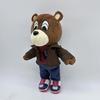 Kawaii Kanye Dropout Bear Teddy Bear Plush Toys Kanye West Graduation Soft Stuffed Home Room Decor Birthday Gift