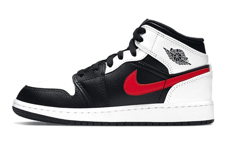 Jordan 1 Mid GS Chile Red 554725-075 36