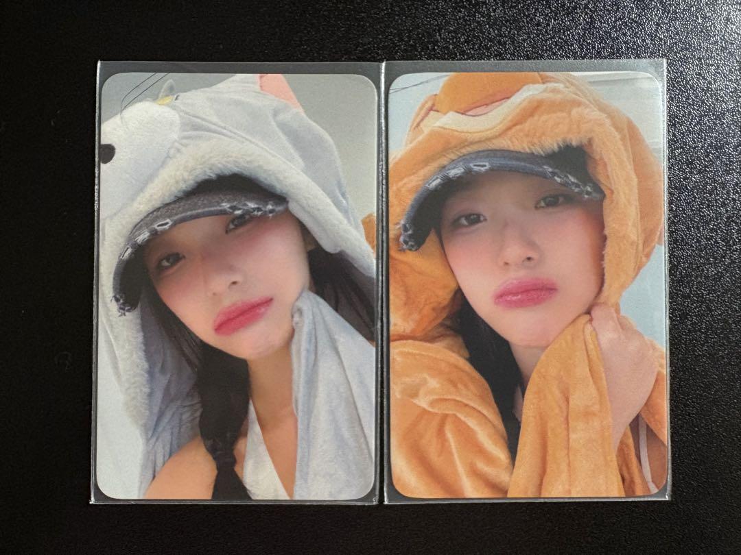 

[USED] fromis_9 muvve bonus trading card Jihong 2-piece set