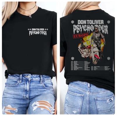 Don Toliver Psycho Tour Europe T-shirt.