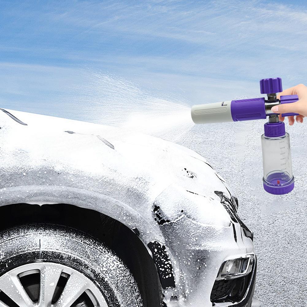 100ml Water Foam Pot Adjustable Car Wash Foam Sprayer Foam Spray Pot for Cleaning Cars SUVs