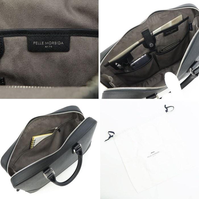 [Pelle Morbida] Bag Briefcase PMO-CA010A Black