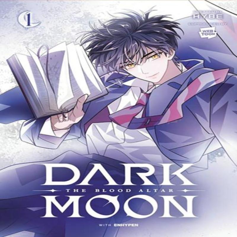 DARK MOON THE BLOOD ALTAR Vol. 1 Comic by HYBE Paperback Book 9798400900716