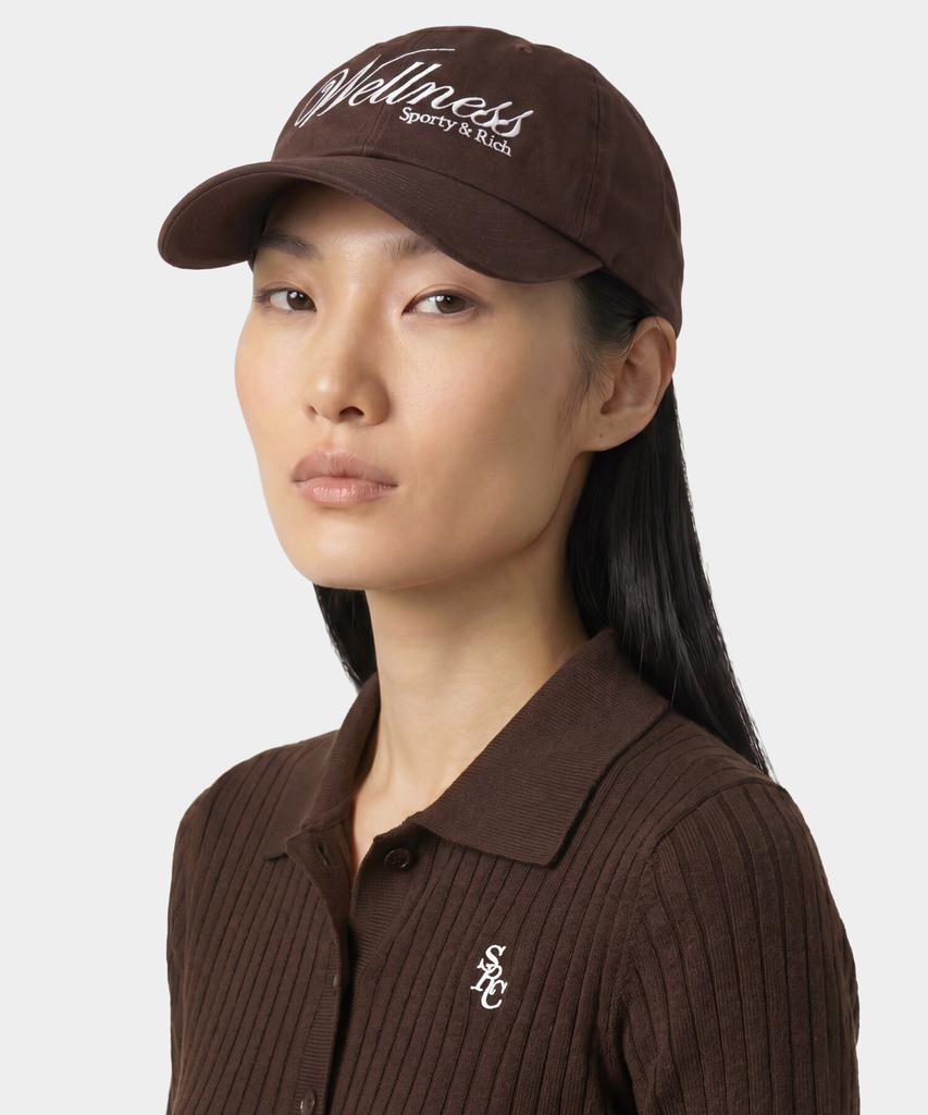 SPORTY&RICH Soho Cap - Chocolate R265Aoh017