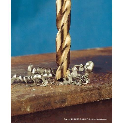 Terrax A215215 Coffret de forets hélicoa daux Cobalt 25 pièces Coffret en acier (Import Allemagne)