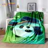 3D Dream Animal Cartoon Panda Cute Blanket,Soft Throw Blanket for Home Bedroom Bed Sofa Picnic Travel Office Cover Child Gift