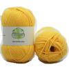 Combed 5-Ply Milk Cotton Yarn for DIY Knitting & Crochet - Medium-Thick Scarf & Blanket Material Pack