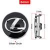 4 pièces 62 MM 84 MM Cache-moyeu de roue de voiture Cache-écusson de moyeu Pour Lexus IS250 CT200h GS300 LS430 RX450h LX570 IS300 ES RX LS IS NX CT