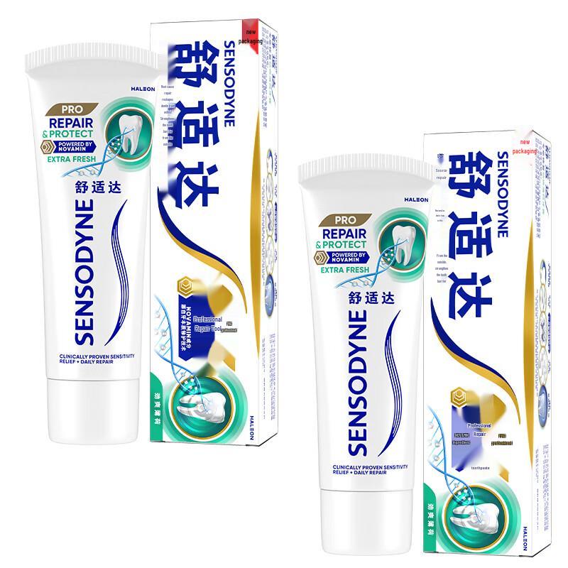 

Sensodyne Professional Repair Travel Twin Pack Toothpaste