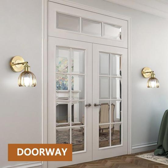 Lampada da Parete Wireless con Telecomando 3 Temperature di Colore 12 RGB a Batteria Ricaricabile Luce LED Retrò