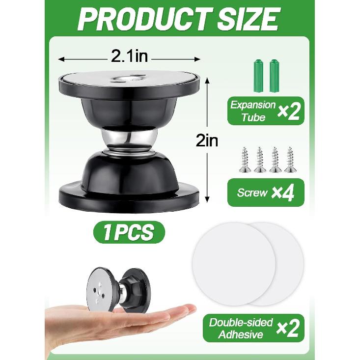 Strong Magnetic RV Door Holder - Camper RV Door Catch To Keep Doors Open In Breeze, Easy To Tall, With Adhesives & Screws, Sturdy Stopper For Trailer