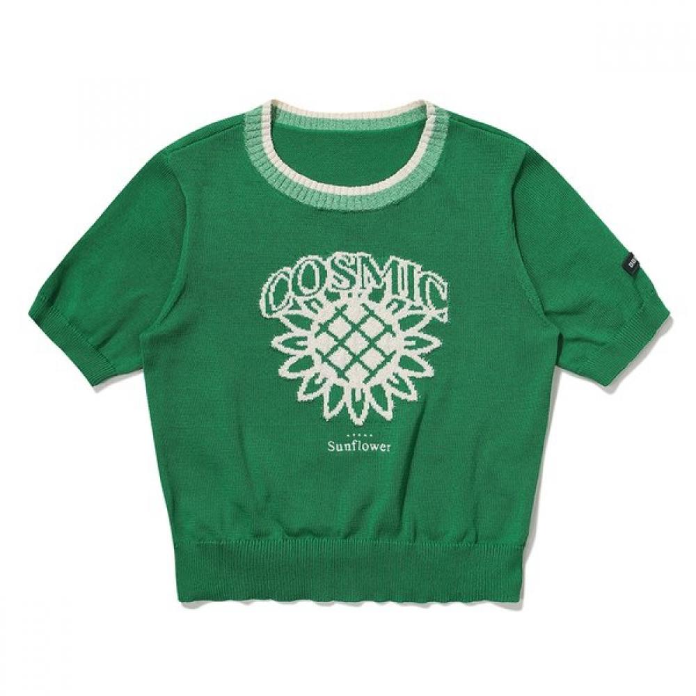Свитер с коротким рукавом BBC Earth Зеленый 24ss 090