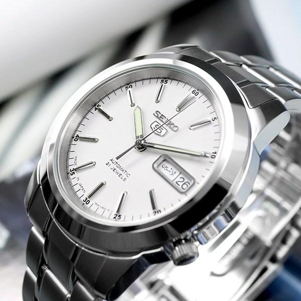 Seiko 5 Мужские автоматические металлические часы японского производства