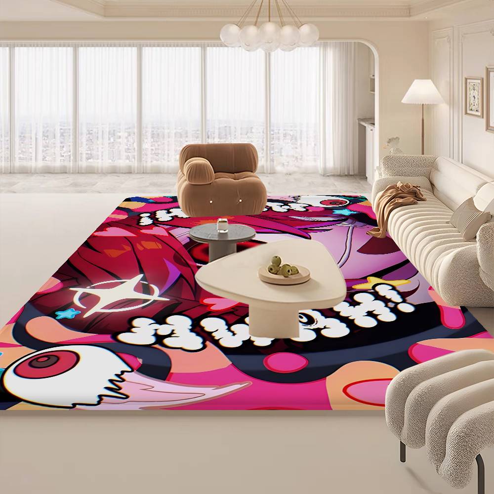 Vocaloid K-Kasane T-Teto Floor Mat INS Style Soft Bedroom Floor House Laundry Room Mat Anti-skid Household Carpets