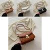 Stylish Trendy Summer 2024 Small Crossbody Bag For Women Pu Leather Chic Street Fashion