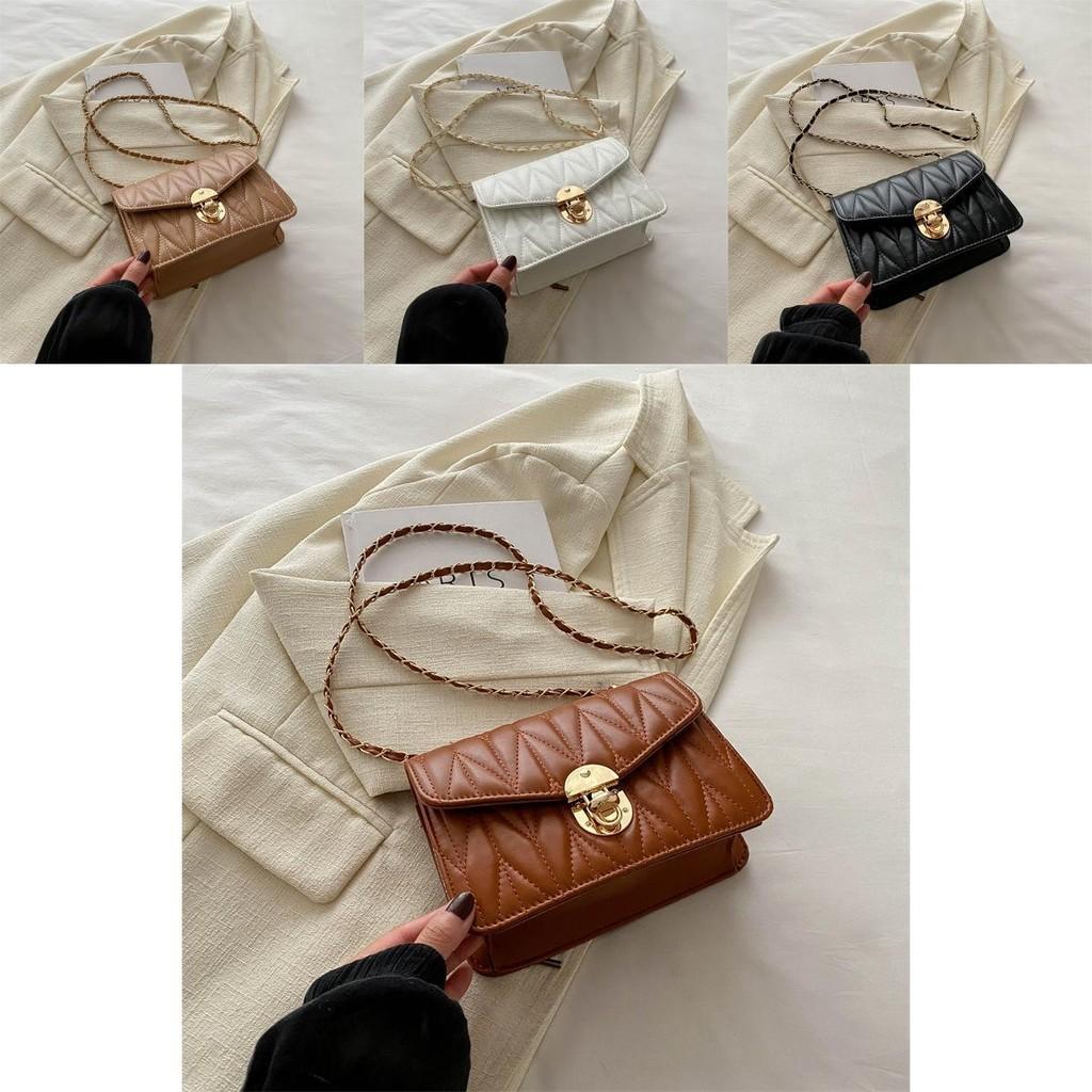 Stylish Trendy Summer 2024 Small Crossbody Bag For Women Pu Leather Chic Street Fashion