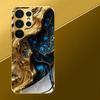 Texture / Grain High-end Phone Case Electroplated Glass TPU PhoneCase for iPhone 17 16 15 14 13 12 11pm Pro Plus Dropresistant