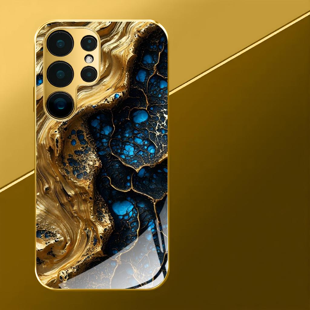 Texture / Grain High-end Phone Case Electroplated Glass TPU PhoneCase for iPhone 17 16 15 14 13 12 11pm Pro Plus Dropresistant