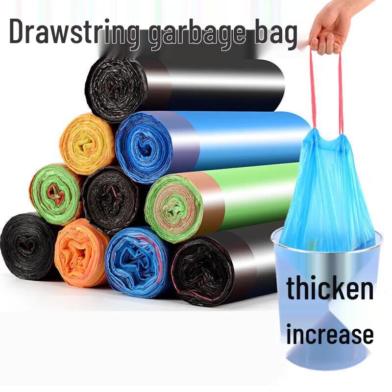 Thickened Automatic Drawstring Garbage Bags
