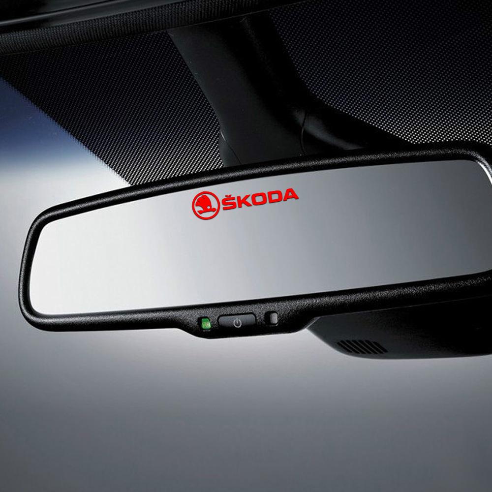 RYYX4 4KS Auto Znak Vnější Samolepka Dekorace Pro Skoda Octavia Rapid Fabia Superb Kodiaq Scala Karoq Kamiq VRS Yeti S VII