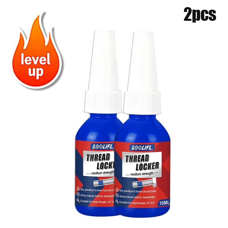 243 Thread Lock Blue Medium Strength Locking and Sealing Nuts Bolts Fasteners and Metal Can Prevent Loosening and Leakage Thread Lock3
