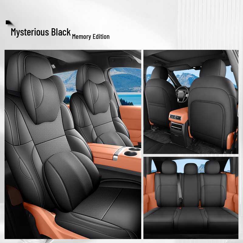 Ideal L7 Perforated Leather-Style Car Seat Cover, Breathable & All-Season, Full Coverage Cushion