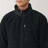 MUJI Boa Fleece Size AB1MWA4A Men's Jacket, Black, XS,