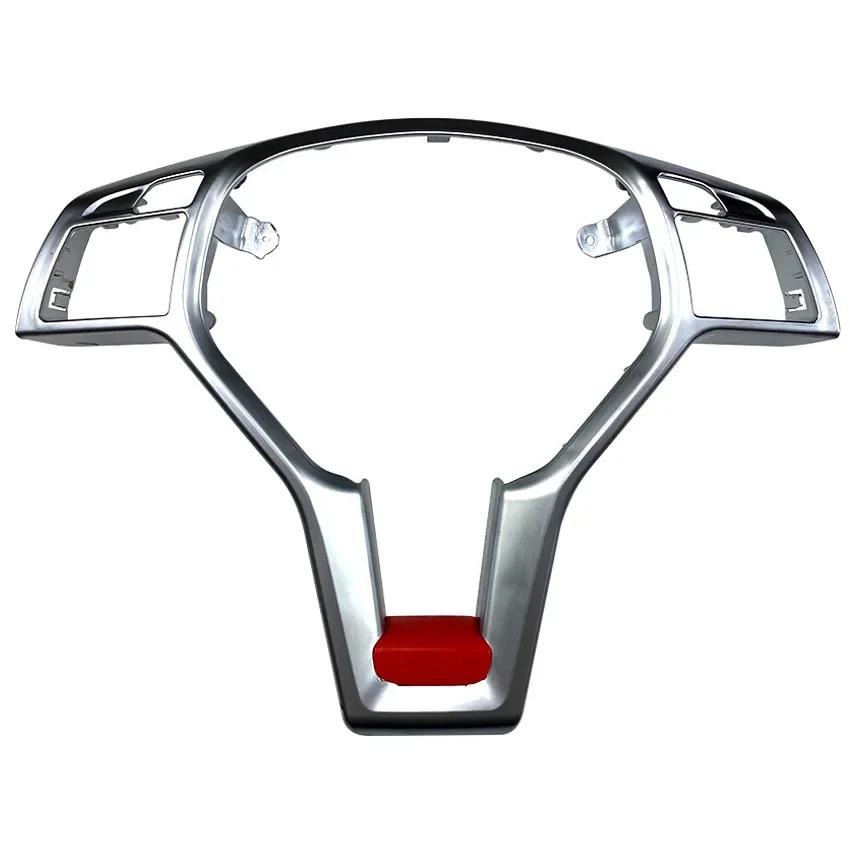 Garniture de couverture de panneau chromé de volant de voiture, pour Mercedes Benz AMG ABCE GLK GLA CLA CLS classe W176 W246 W204 W212 W156 W117