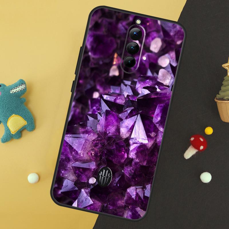 Crystal Diamond Pattern Phone Case For ZTE Nubia Red Magic 9 8 8S Pro Plus 5S 6R 5G 6 7 6S 7S Pro Protective Cover
