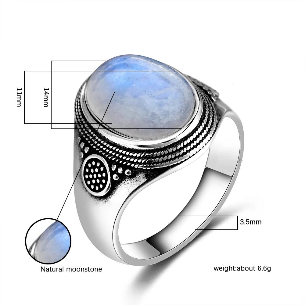 Nasiya Natürlicher Mondstein Kupfer Schmuck Ringe Herren Für Frauen Party Hochzeit Jahrestag Verlobung Geschenke Feiner Schmuck