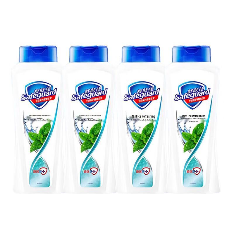 Safeguard Healthy Refreshing Mint Shower Gel