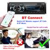 Car MP3 Player FM Radio 3 Inch Large LED Segment Displays AUX Input USB Fast Charging Function DC 12V With Wireless Steering Wheel Remote Control