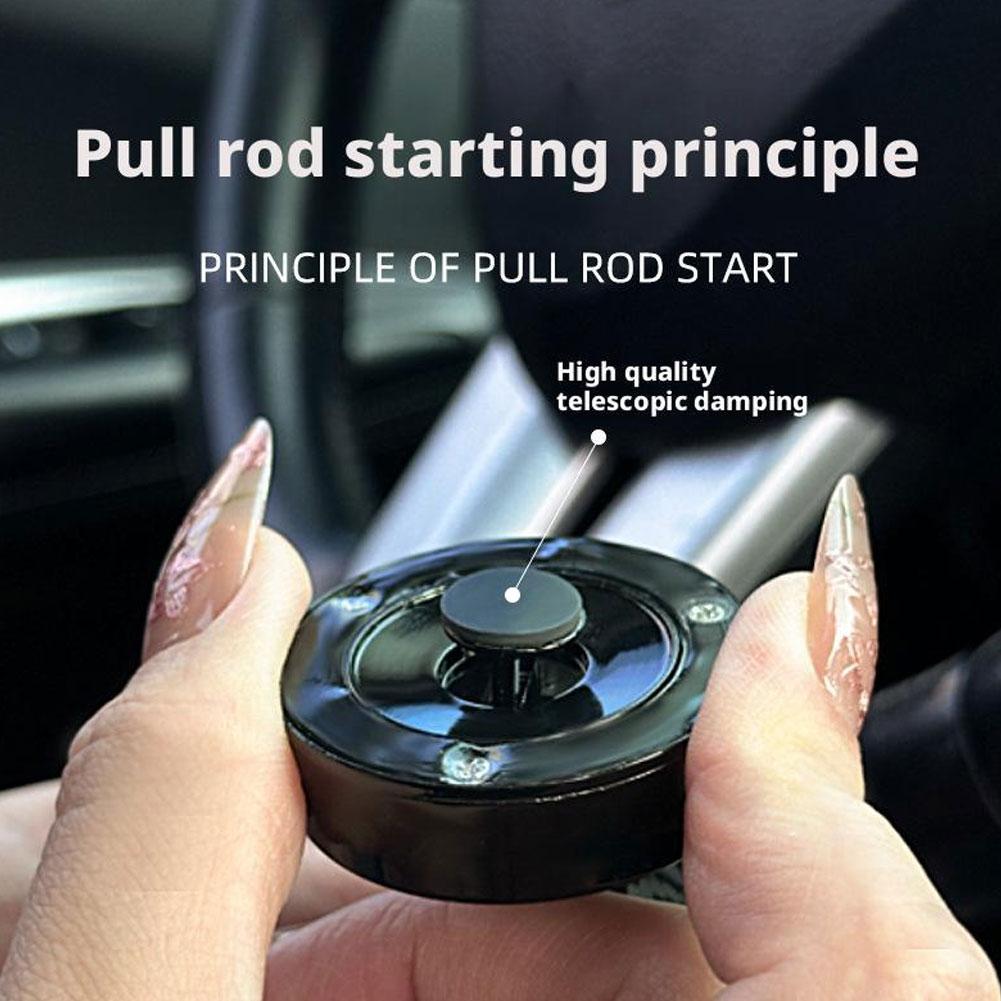 Car One Touch Start Button Rocker Push Button Cover Car Ignition Device Stop Start Button Cover Auto Interior Decor Accessories