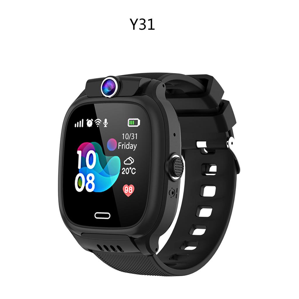 Kids Smartwatch with Phone Calling SOS Weather Photo Alarm Function Children Smartwatch WIFI LBS Real-time Positioning