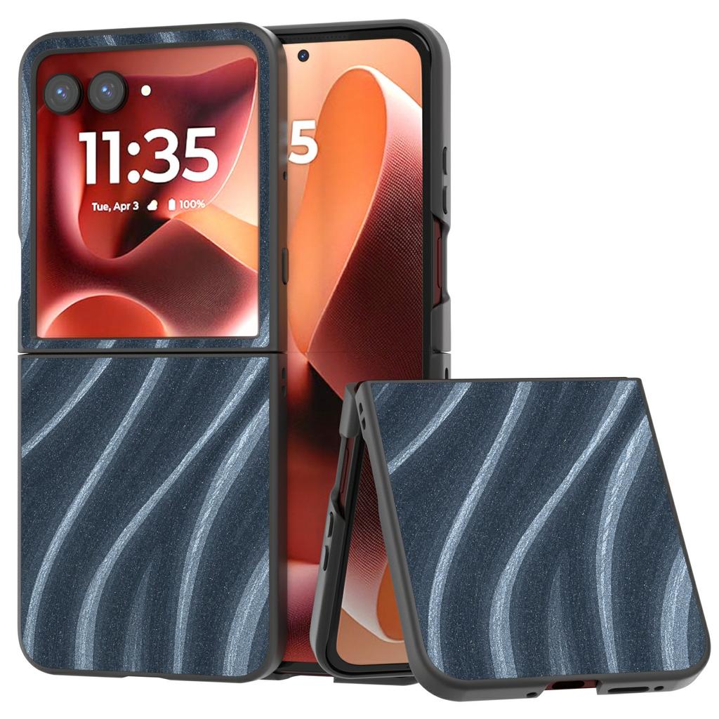 For Motorola Razr 60 Ultra 5G Case Milky Way Pattern PU+PC Shockproof Phone Cover