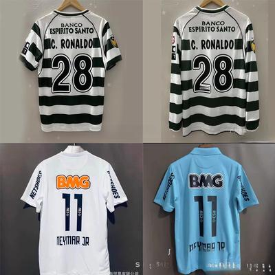 World Football Annual Retro Star Jersey C Ronaldo, Neymar Zidane Henry Football Jersey