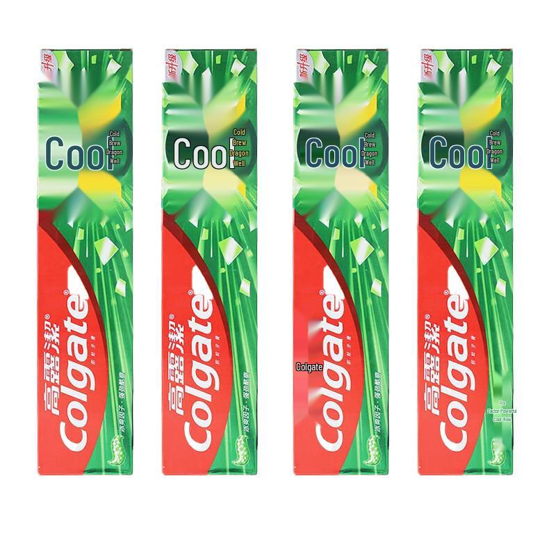 Colgate Ice Fresh Longjing Tea Toothpaste 4-Pack