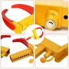 1 Pc WHEEL CLAMP HEAVY DUTY ANTI THEFT LOCK CARAVAN TRAILER SECURITY CAR VAN + KEYS
