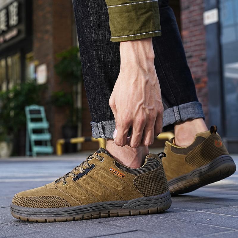 Men Casual Shoes Classic High Quality Climbing Outdoor Sneakers Trekking Footwear Hiking Shoes Non Slip Training Shoes for Men