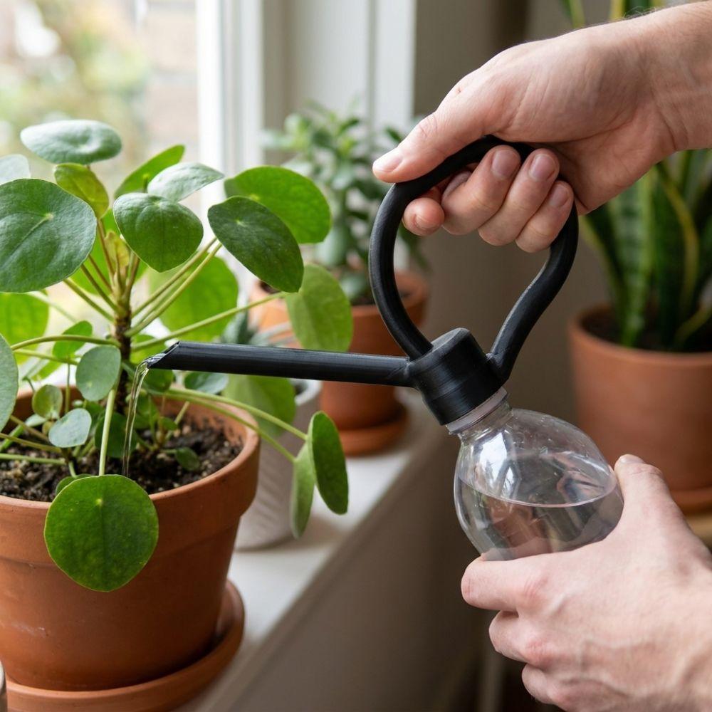 3D Printing Plastic Bottle Watering Can Spout Universal Watering Can Head  Water Bottle Accessories