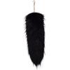 Trendy Foxes Tail Key Holder Accessory Sturdy Plush Synthetic Leather Bag Ornament Portable for Stylish Ladies Women