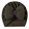 Style Baby Striped Big Bow Headband Hat Baby Products New Indian Hat, Baby Hat